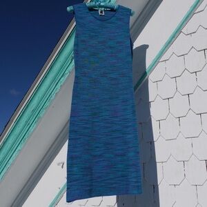 Missoni Blue and Purple Midi Dress